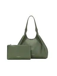 GIANNI CHIARINI | Borsa in pelle - Hobo Bag DUA | Oliva