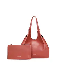 GIANNI CHIARINI | Borsa in pelle - Hobo Bag DUA | Rosso scuro