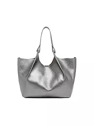 GIANNI CHIARINI | Borsa in pelle - Hobo Bag DUA | Argento