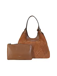 GIANNI CHIARINI | Borsa in pelle - Hobo Bag DUA | Cammello