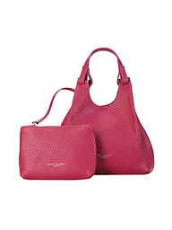 GIANNI CHIARINI | Borsa in pelle - Hobo Bag DUA | Fucsia