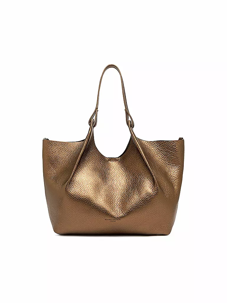 GIANNI CHIARINI | Borsa in pelle - Hobo Bag DUA | Marrone