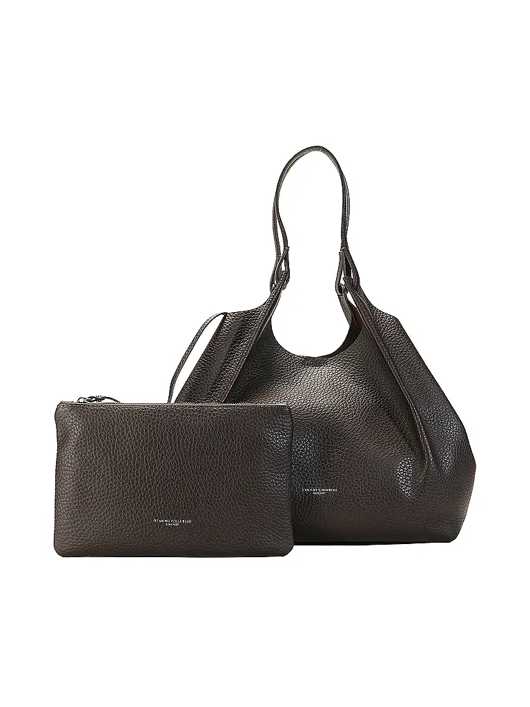 GIANNI CHIARINI | Borsa in pelle - Hobo Bag DUA | Marrone