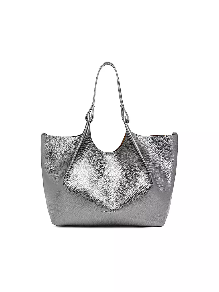 GIANNI CHIARINI | Borsa in pelle - Hobo Bag DUA | Argento