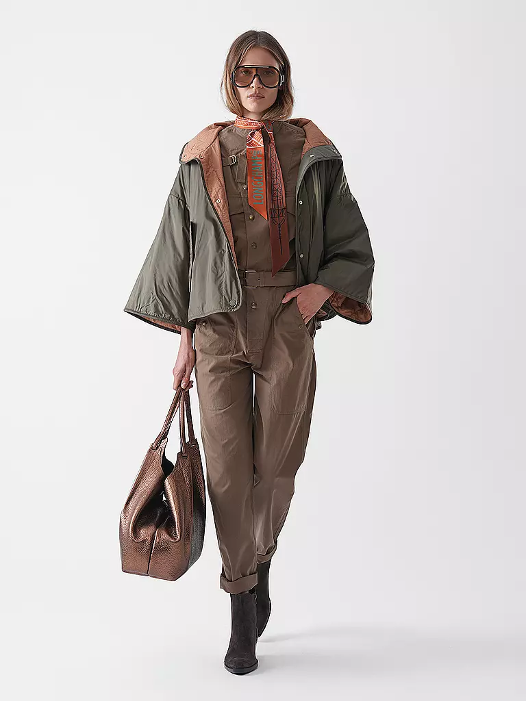 GIANNI CHIARINI | Borsa in pelle - Hobo Bag DUA | Marrone
