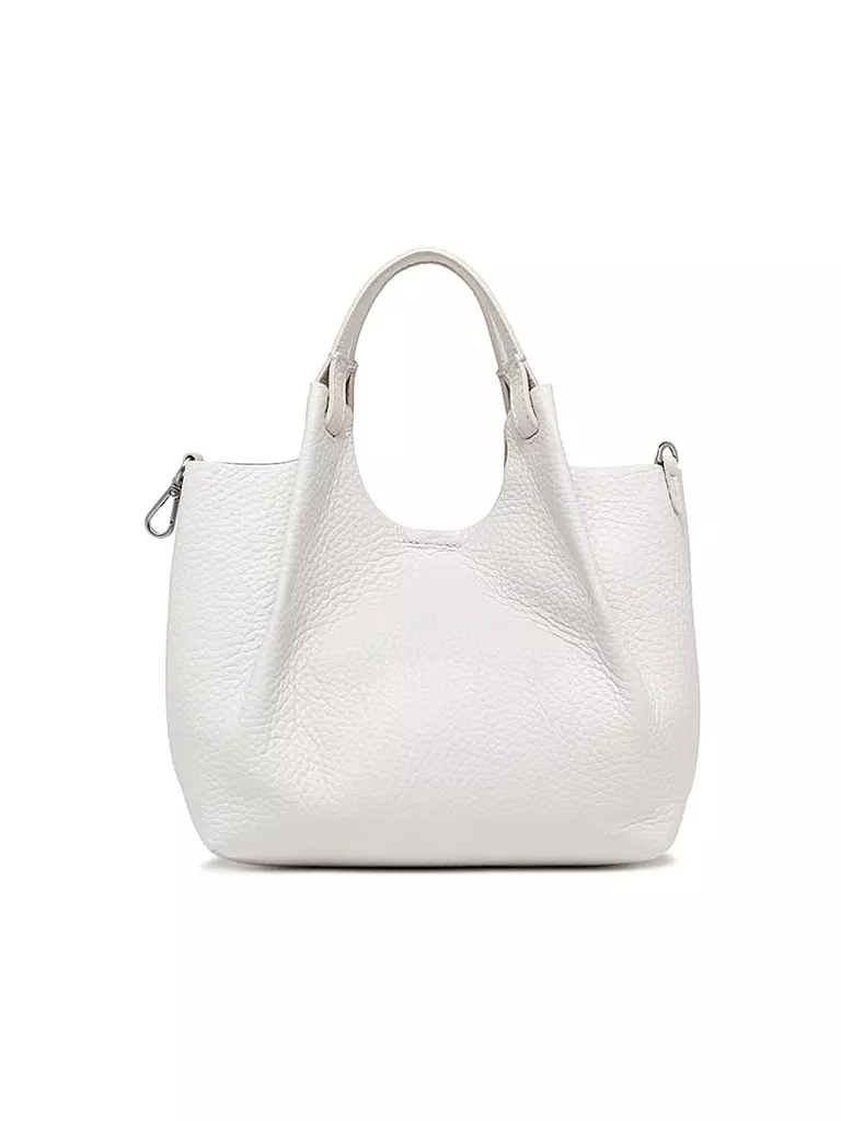 GIANNI CHIARINI | Borsa in pelle - Hobo Bag DUA | Bianco