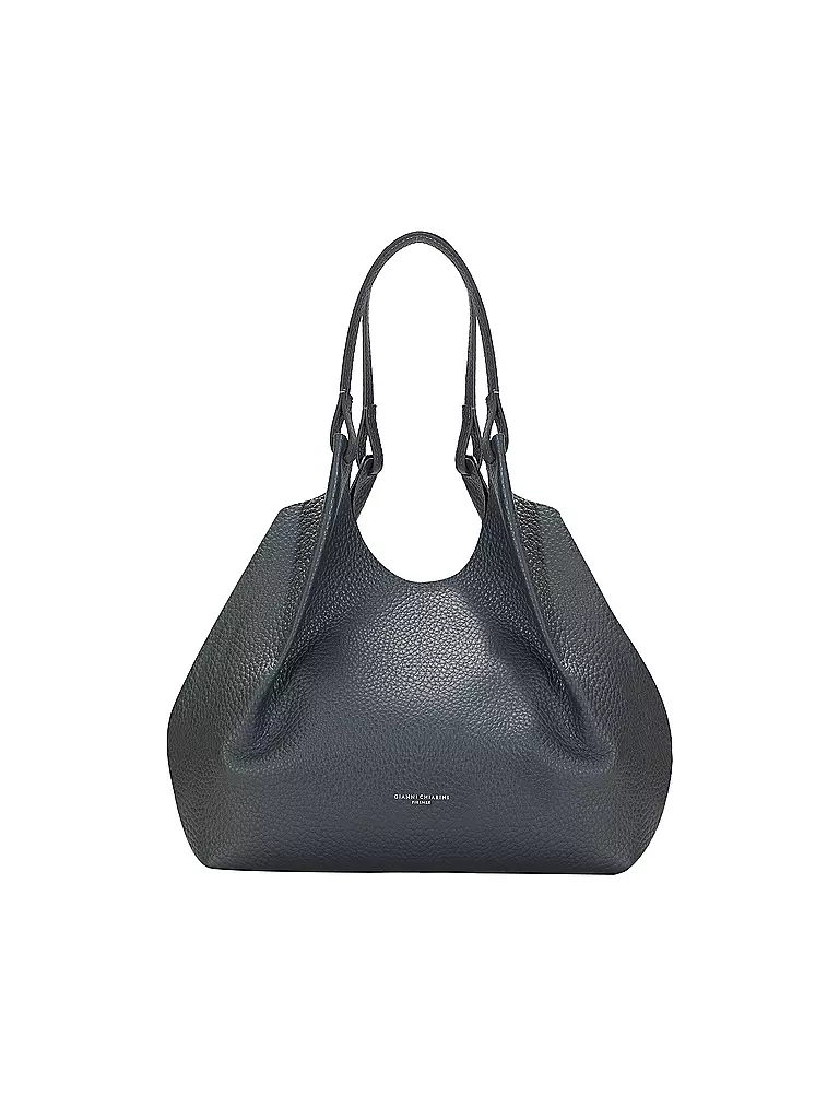 GIANNI CHIARINI | Borsa in pelle - Hobo Bag DUA | Grigio