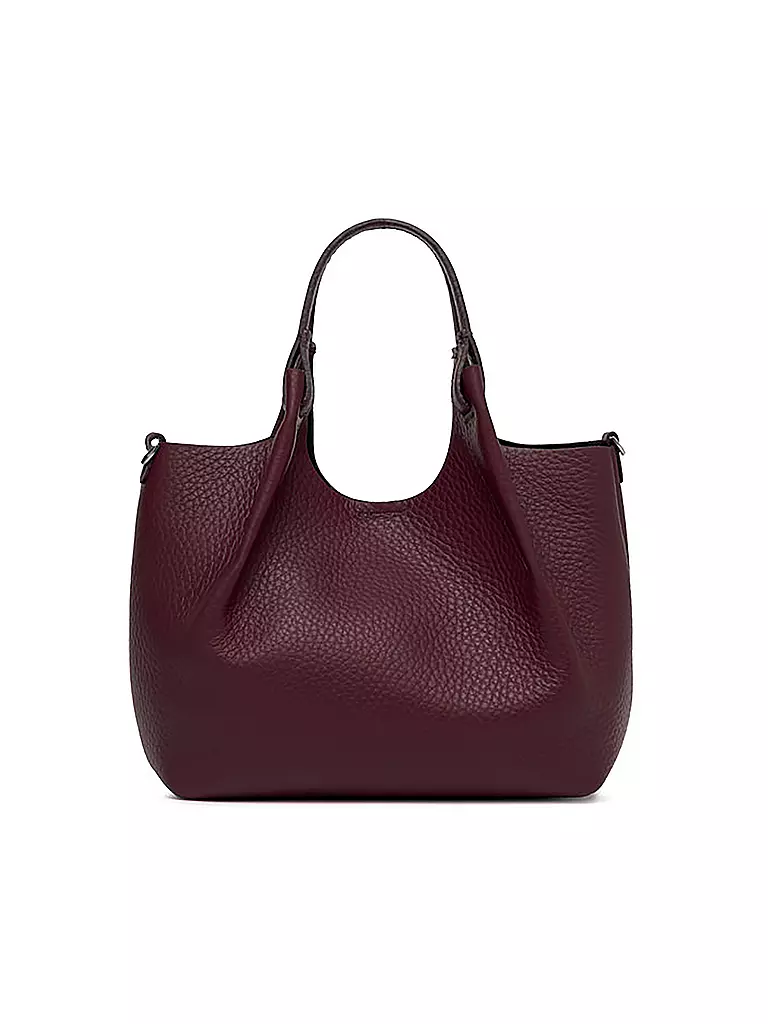 GIANNI CHIARINI | Borsa in pelle - Hobo Bag DUA | Rosso scuro