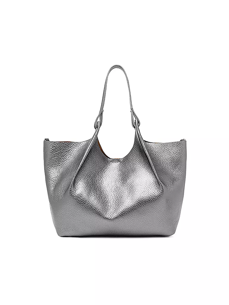 GIANNI CHIARINI | Borsa in pelle - Hobo Bag DUA | Argento