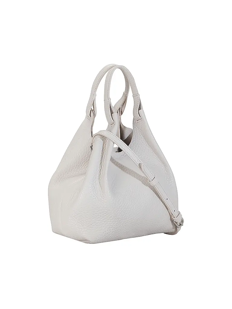GIANNI CHIARINI | Borsa in pelle - Hobo Bag DUA | Bianco