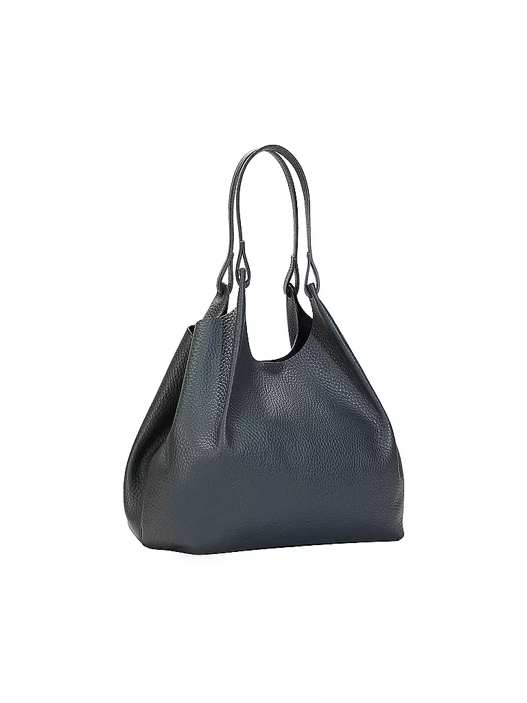 GIANNI CHIARINI | Borsa in pelle - Hobo Bag DUA | Grigio