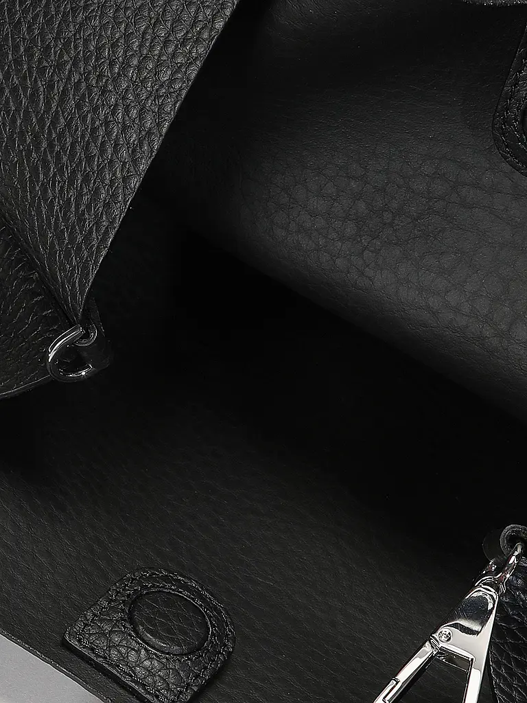 GIANNI CHIARINI | Borsa in pelle - Hobo Bag DUA | Nero