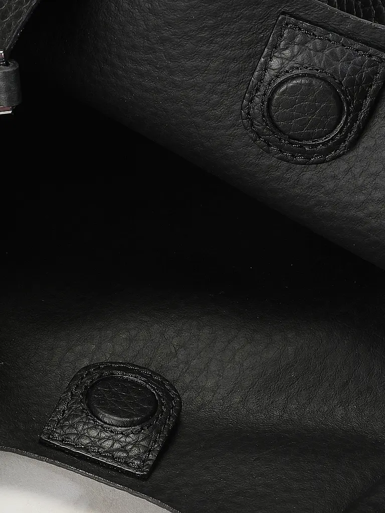 GIANNI CHIARINI | Borsa in pelle - Hobo Bag DUA | Nero