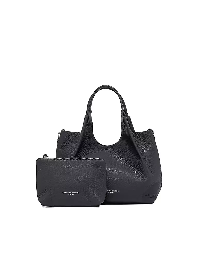 GIANNI CHIARINI | Borsa in pelle - Hobo Bag DUA | Grigio