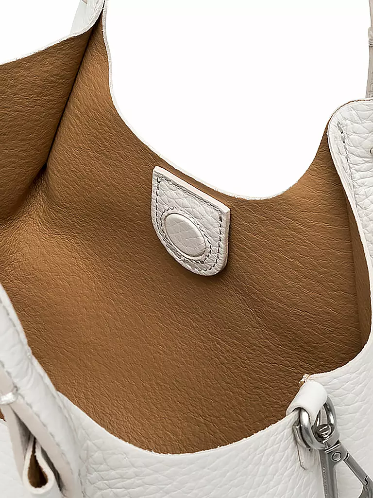 GIANNI CHIARINI | Borsa in pelle - Hobo Bag DUA | Bianco