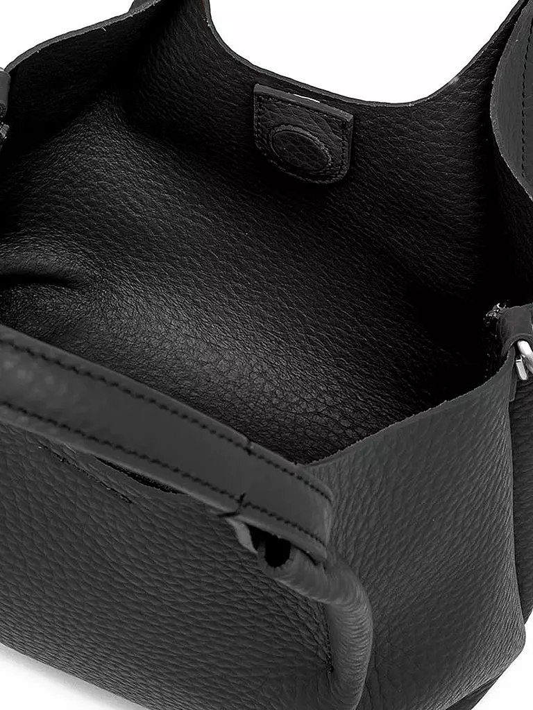 GIANNI CHIARINI | Borsa in pelle - Hobo Bag DUA | Grigio