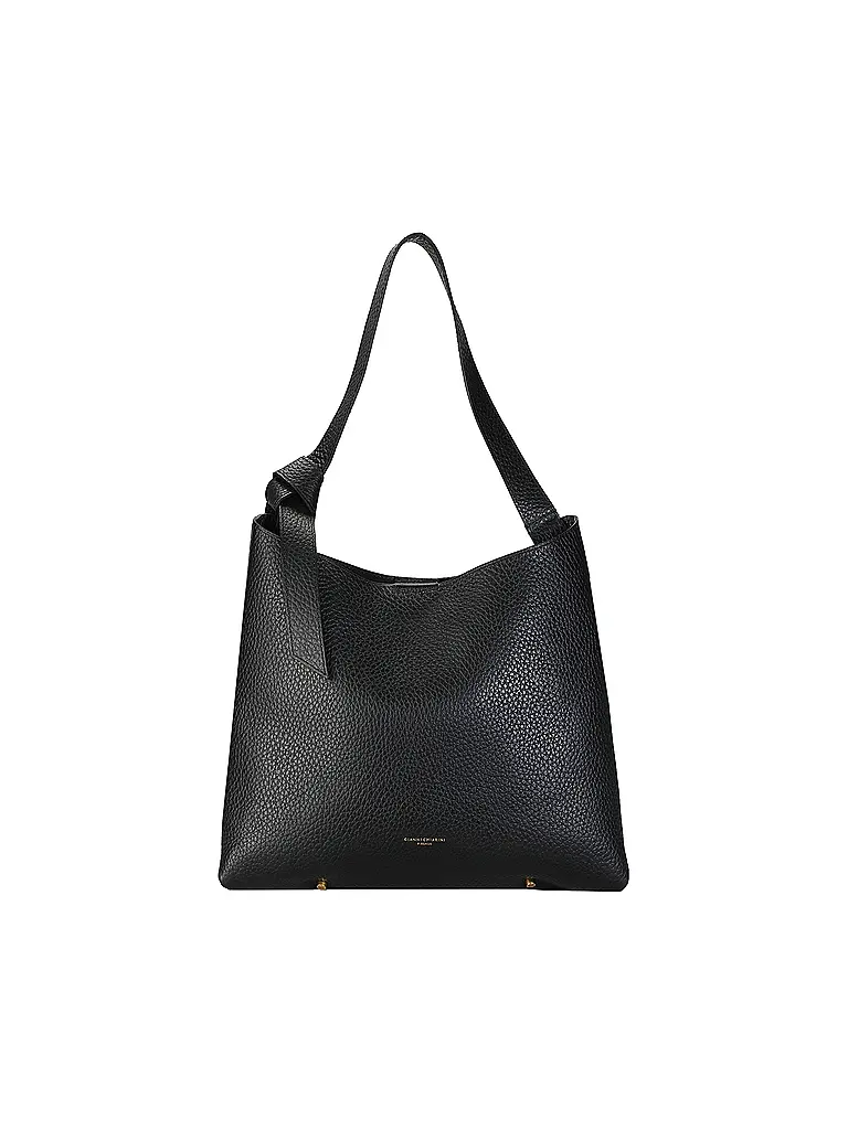 GIANNI CHIARINI | Borsa in pelle - Shopper AMIRA | Nero