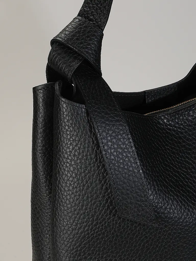 GIANNI CHIARINI | Borsa in pelle - Shopper AMIRA | Nero