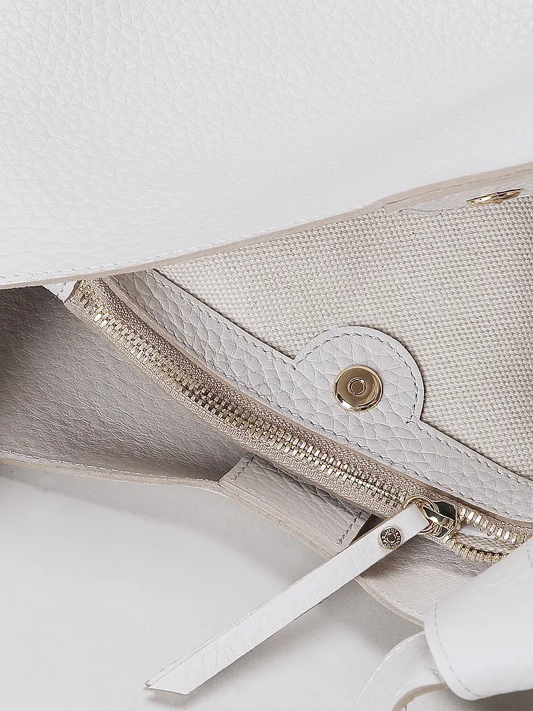 GIANNI CHIARINI | Borsa in pelle - Shopper AMIRA | Bianco