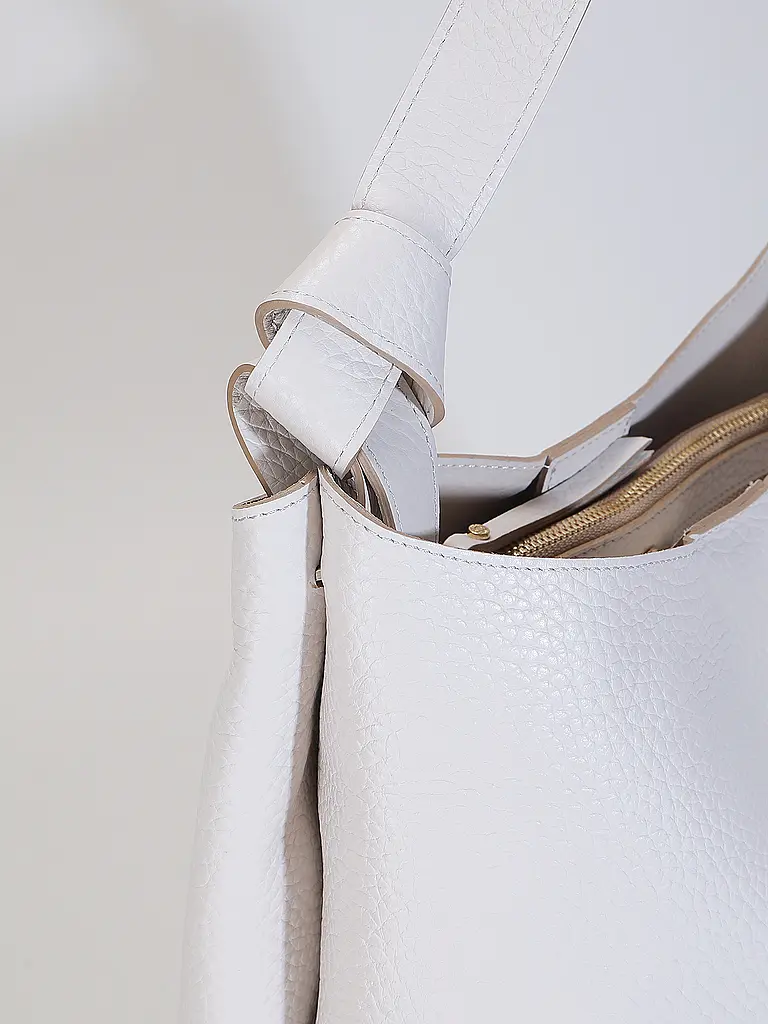 GIANNI CHIARINI | Borsa in pelle - Shopper AMIRA | Bianco