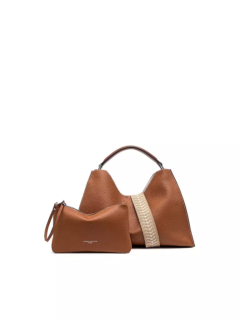 GIANNI CHIARINI | Ledertasche - Henkeltasche AURORA | Cammello