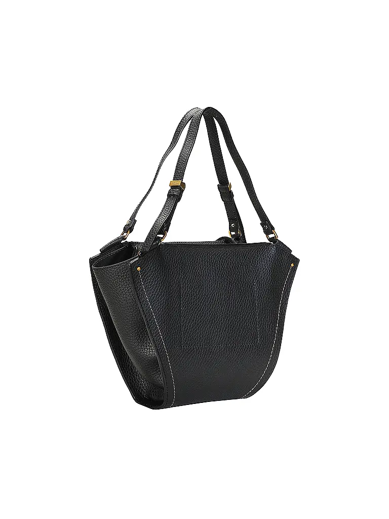GIANNI CHIARINI | Ledertasche - Henkeltasche BLOOM | Nero