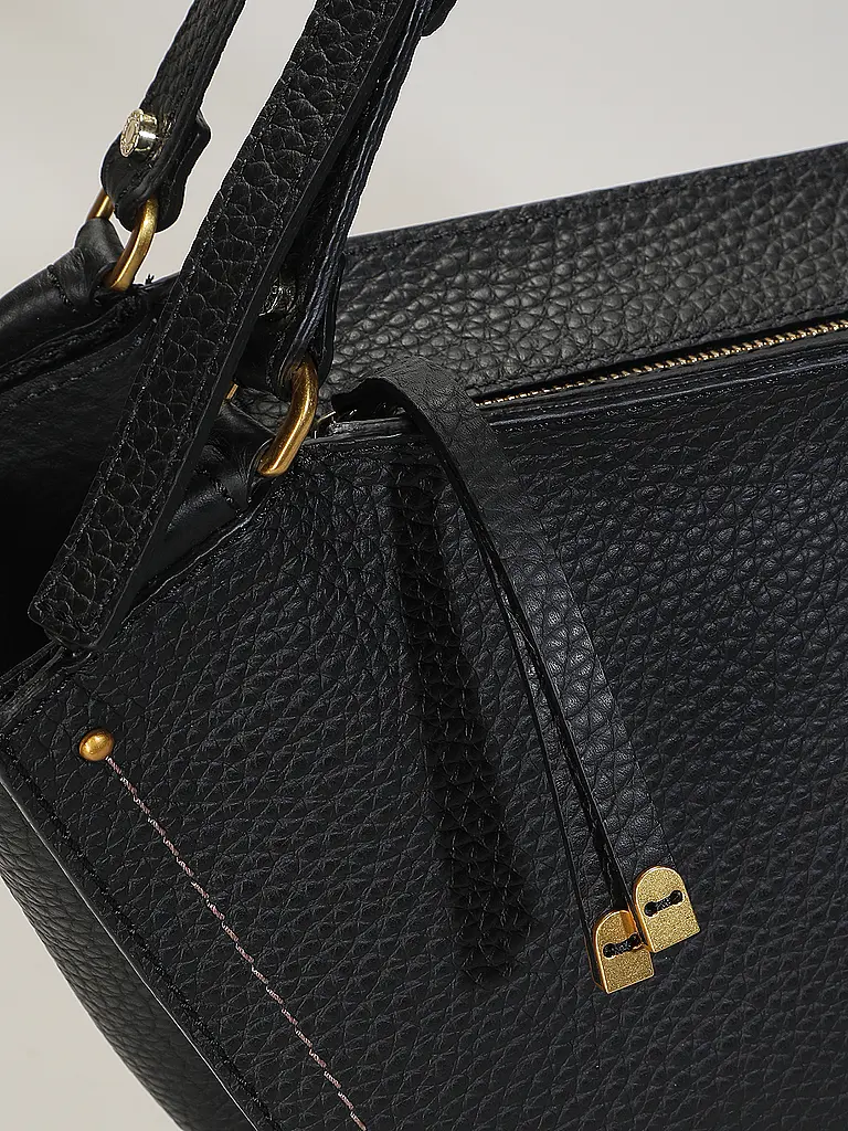 GIANNI CHIARINI | Ledertasche - Henkeltasche BLOOM | Nero