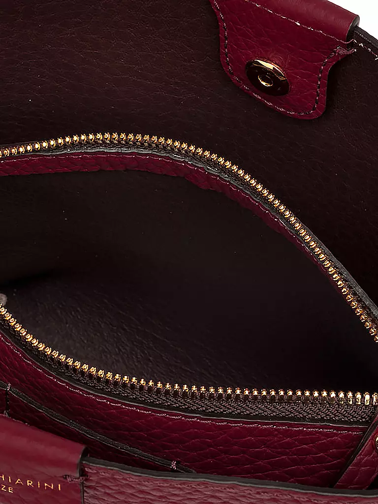 GIANNI CHIARINI | Ledertasche - Hobo ARETHA | Rosso scuro