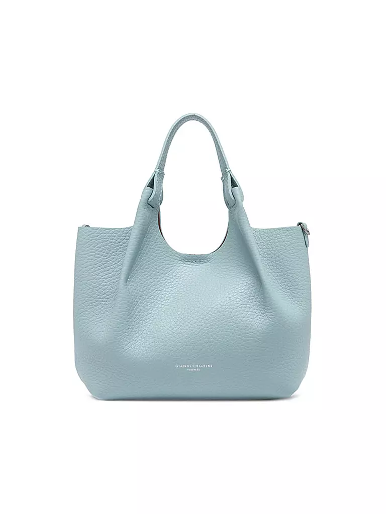 GIANNI CHIARINI | Ledertasche - Hobo Bag DUA  | Blu chiaro