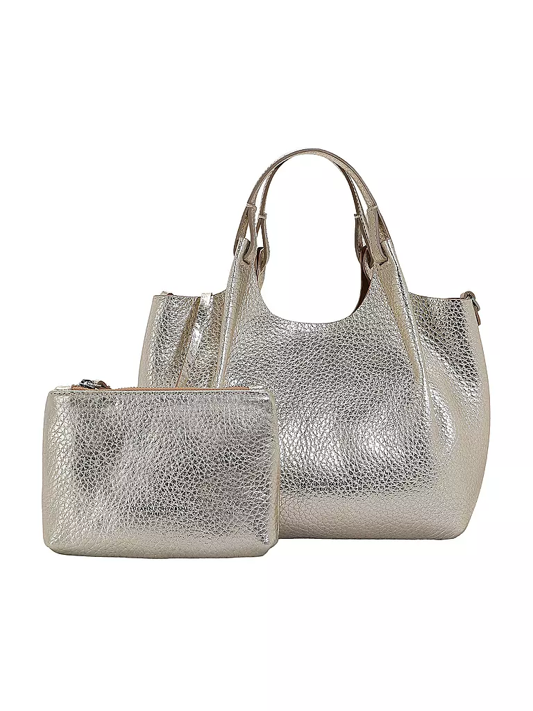 GIANNI CHIARINI | Ledertasche - Hobo Bag DUA  | Oro