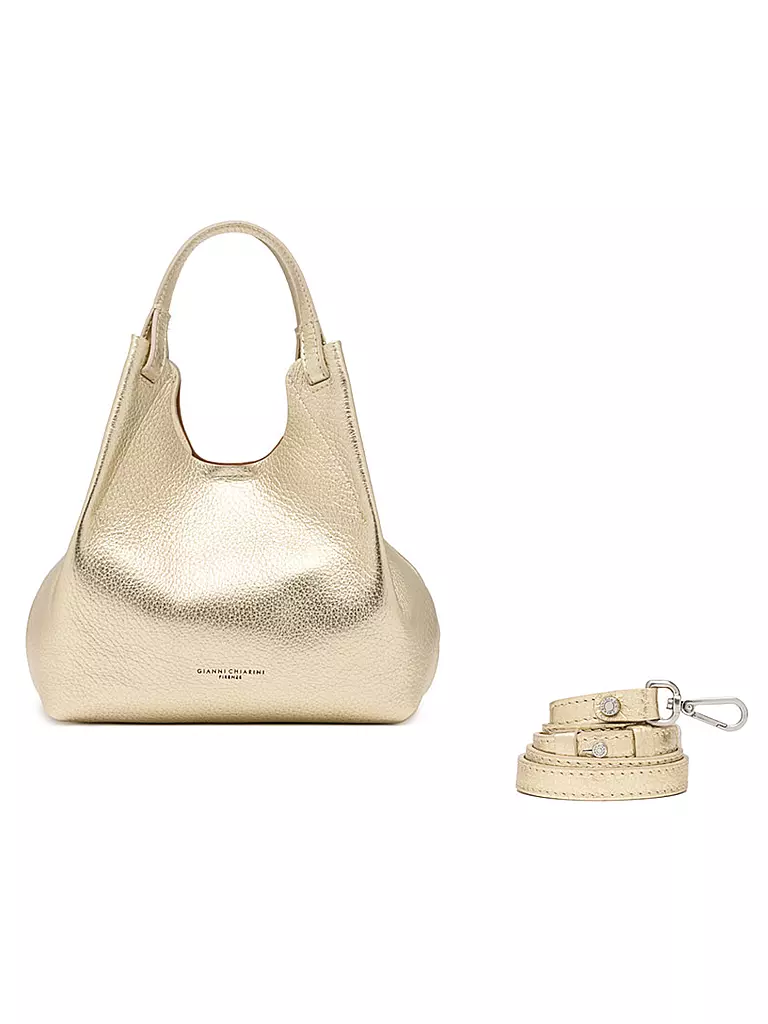 GIANNI CHIARINI | Ledertasche - Hobo Bag DUA  | Oro