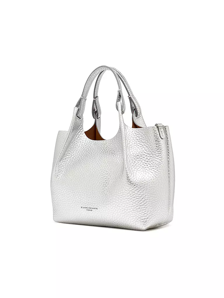 GIANNI CHIARINI | Ledertasche - Hobo Bag DUA  | Argento