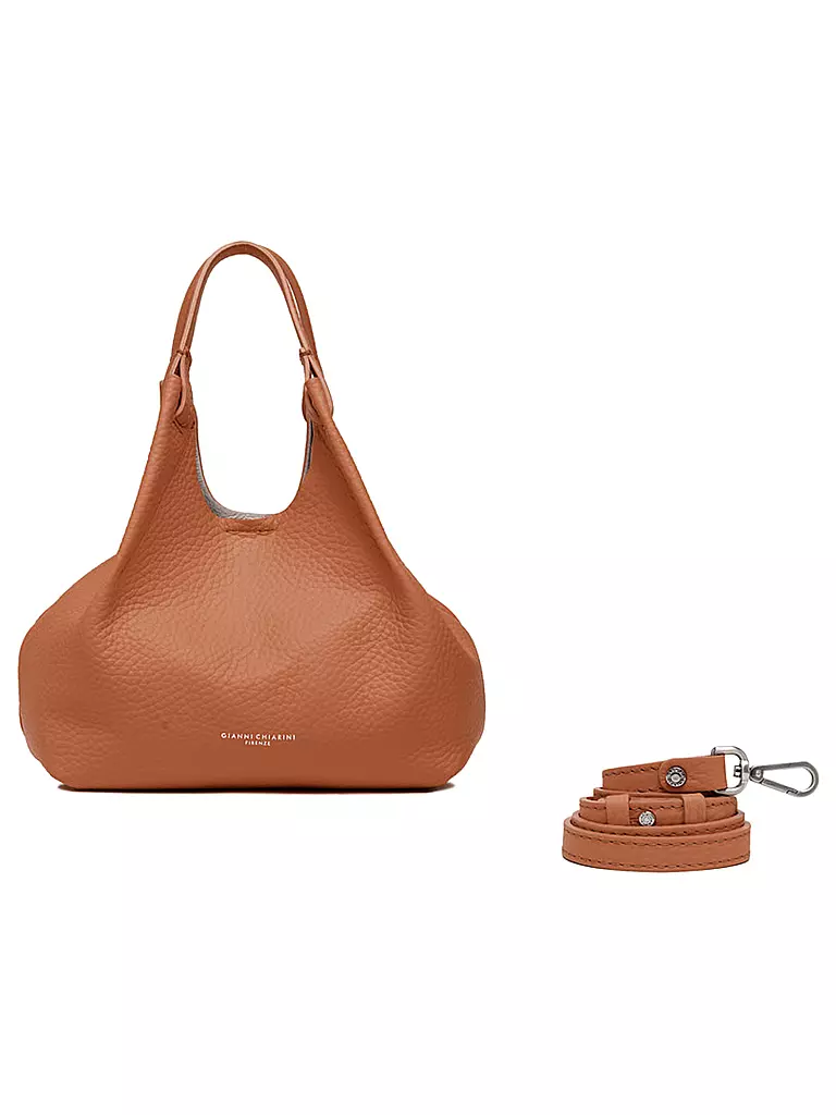 GIANNI CHIARINI | Ledertasche - Hobo Bag DUA  | Cammello