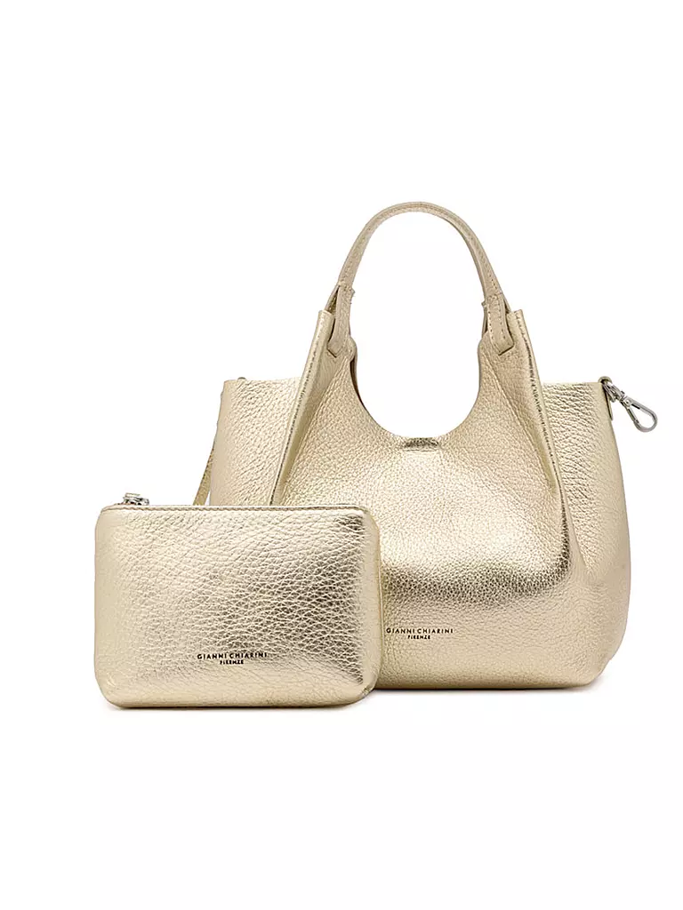 GIANNI CHIARINI | Ledertasche - Hobo Bag DUA  | Oro