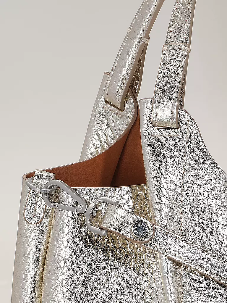 GIANNI CHIARINI | Ledertasche - Hobo Bag DUA  | Oro