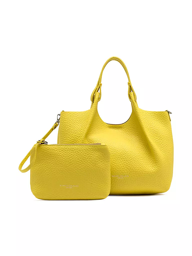 GIANNI CHIARINI | Ledertasche - Hobo Bag DUA  | Giallo