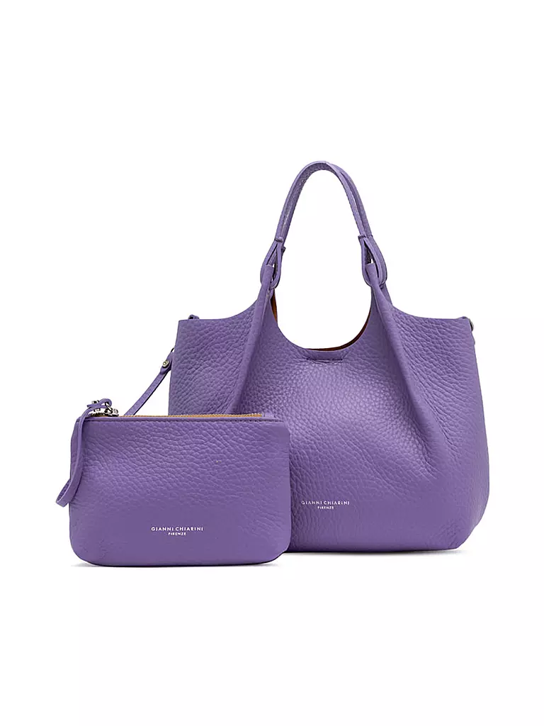 GIANNI CHIARINI | Ledertasche - Hobo Bag DUA  | Lilla