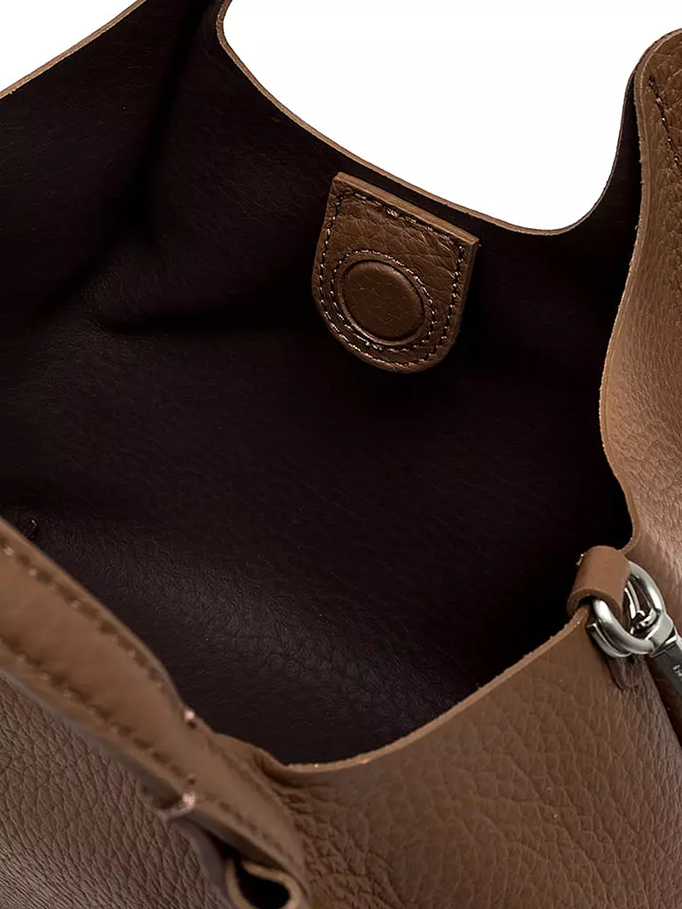 GIANNI CHIARINI | Ledertasche - Hobo Bag DUA  | Marrone