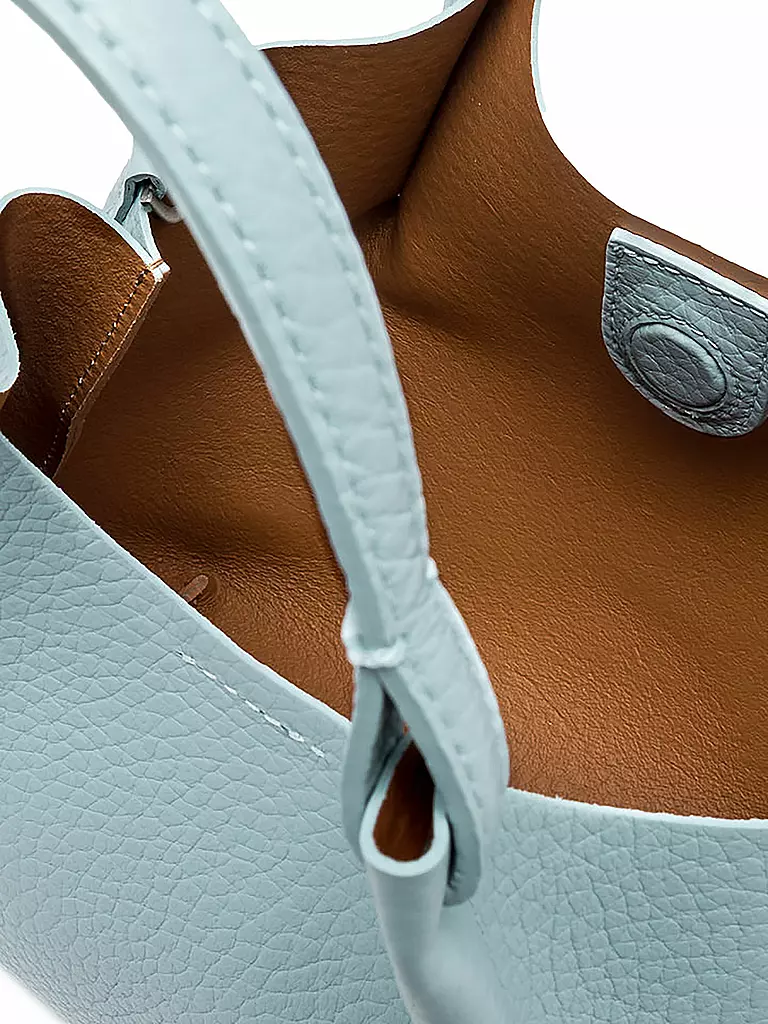 GIANNI CHIARINI | Ledertasche - Hobo Bag DUA  | Blu chiaro