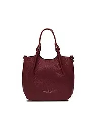 GIANNI CHIARINI | Borsa in pelle - Hobo Bag DUA Small | Rosso scuro