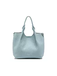 GIANNI CHIARINI | Borsa in pelle - Hobo Bag DUA Small | Blu chiaro