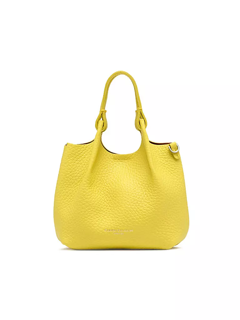 GIANNI CHIARINI | Ledertasche - Hobo Bag DUA Small | Giallo