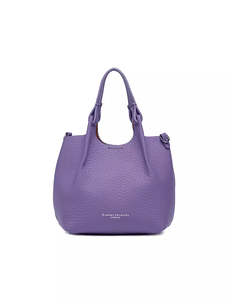 GIANNI CHIARINI | Ledertasche - Hobo Bag DUA Small | Lilla