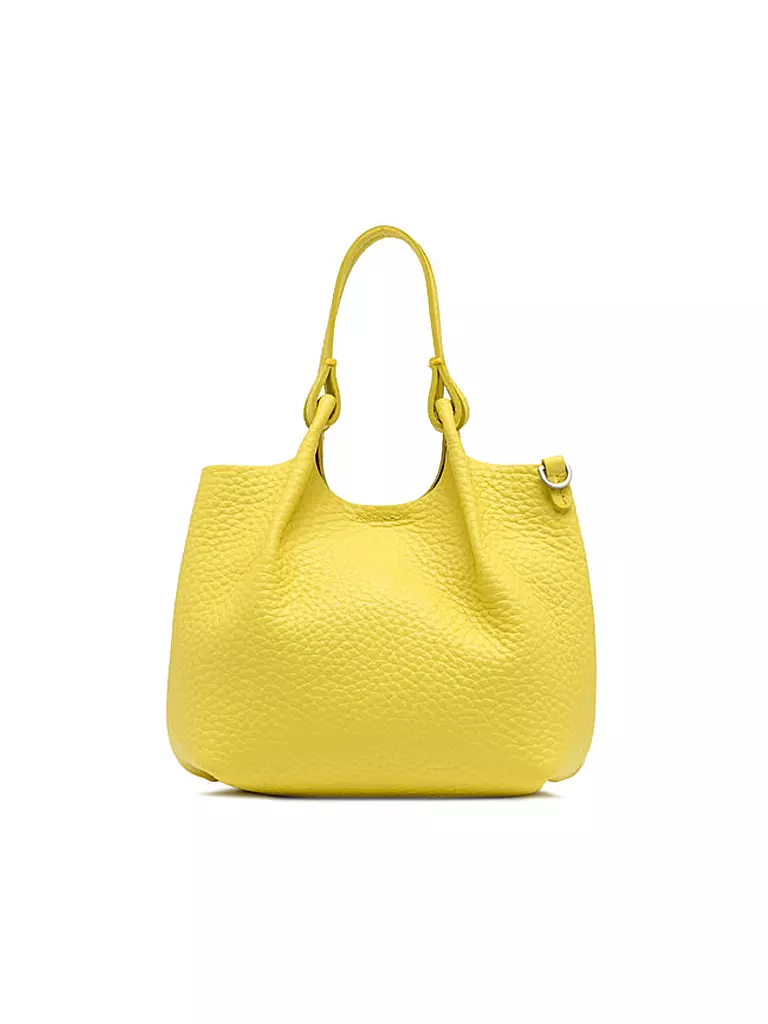 GIANNI CHIARINI | Ledertasche - Hobo Bag DUA Small | Giallo