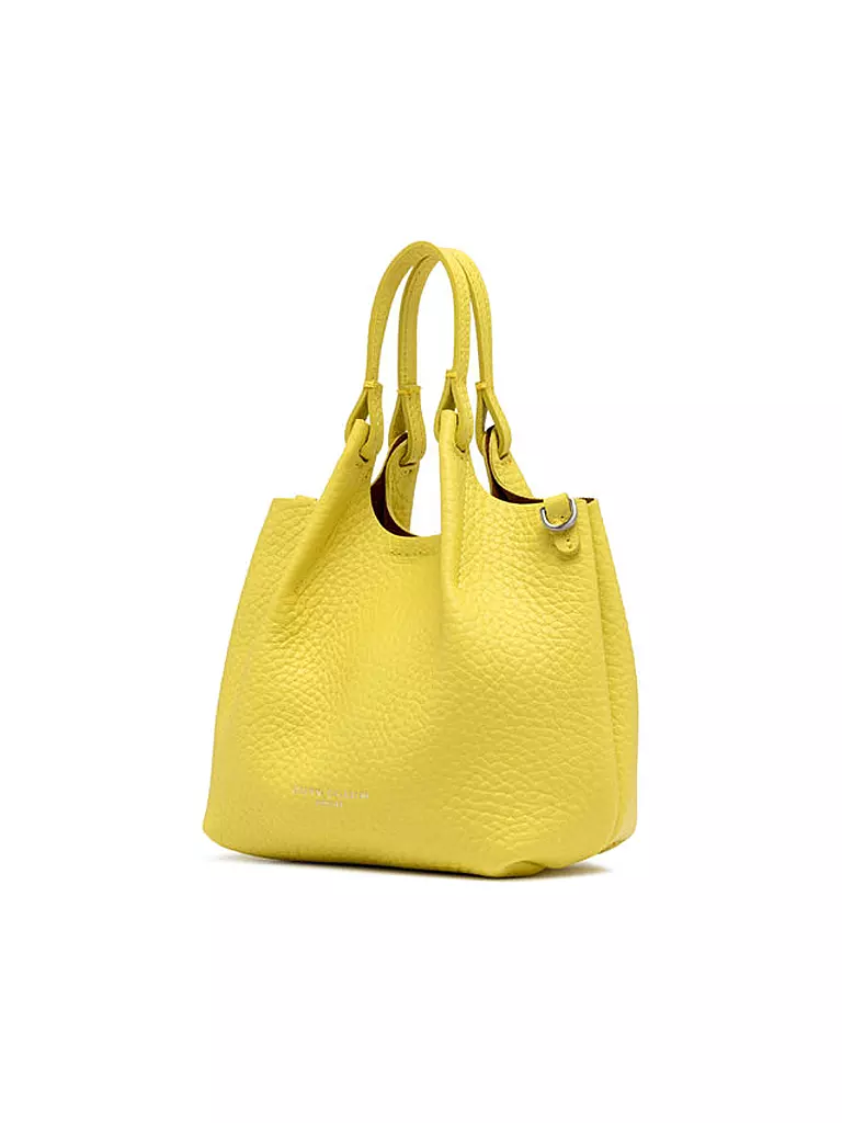 GIANNI CHIARINI | Ledertasche - Hobo Bag DUA Small | Giallo