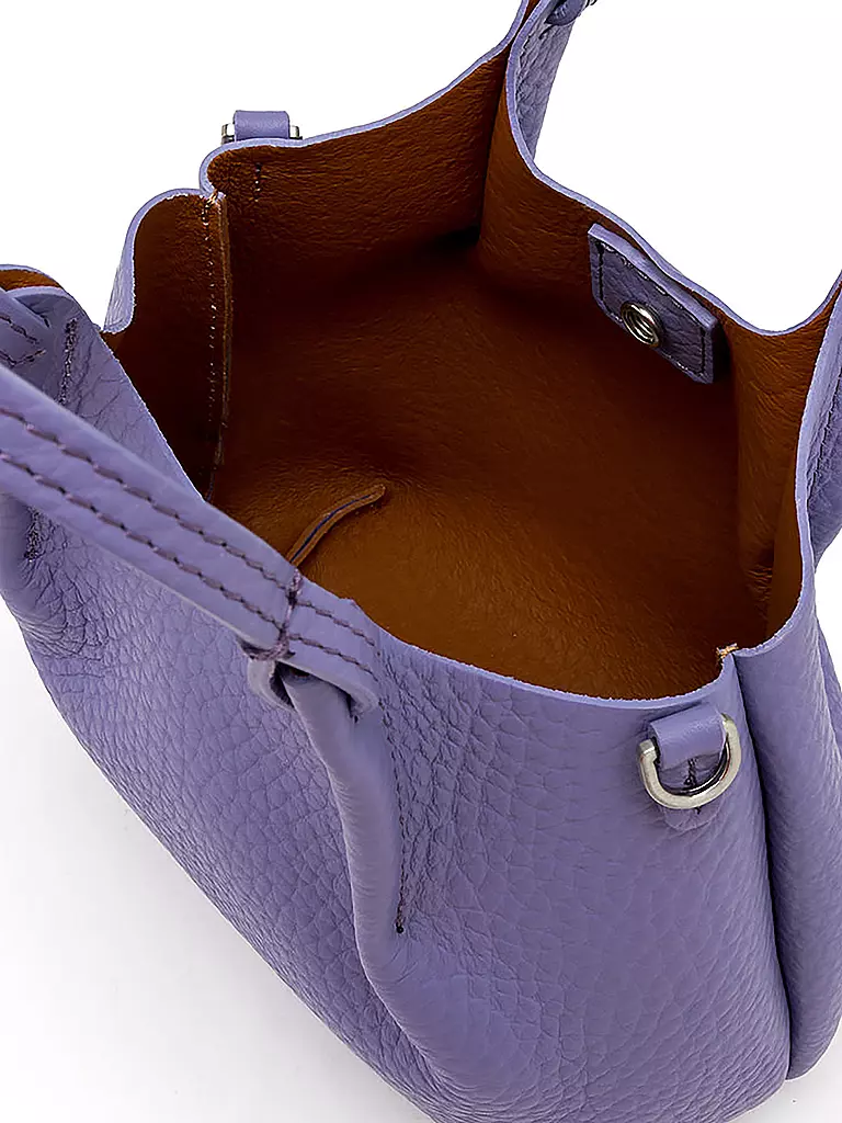 GIANNI CHIARINI | Ledertasche - Hobo Bag DUA Small | Lilla