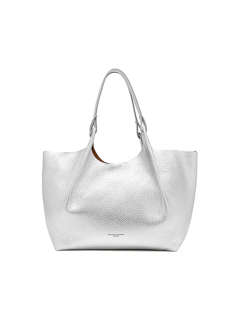 GIANNI CHIARINI | Ledertasche - Hobo Bag DUA | Argento