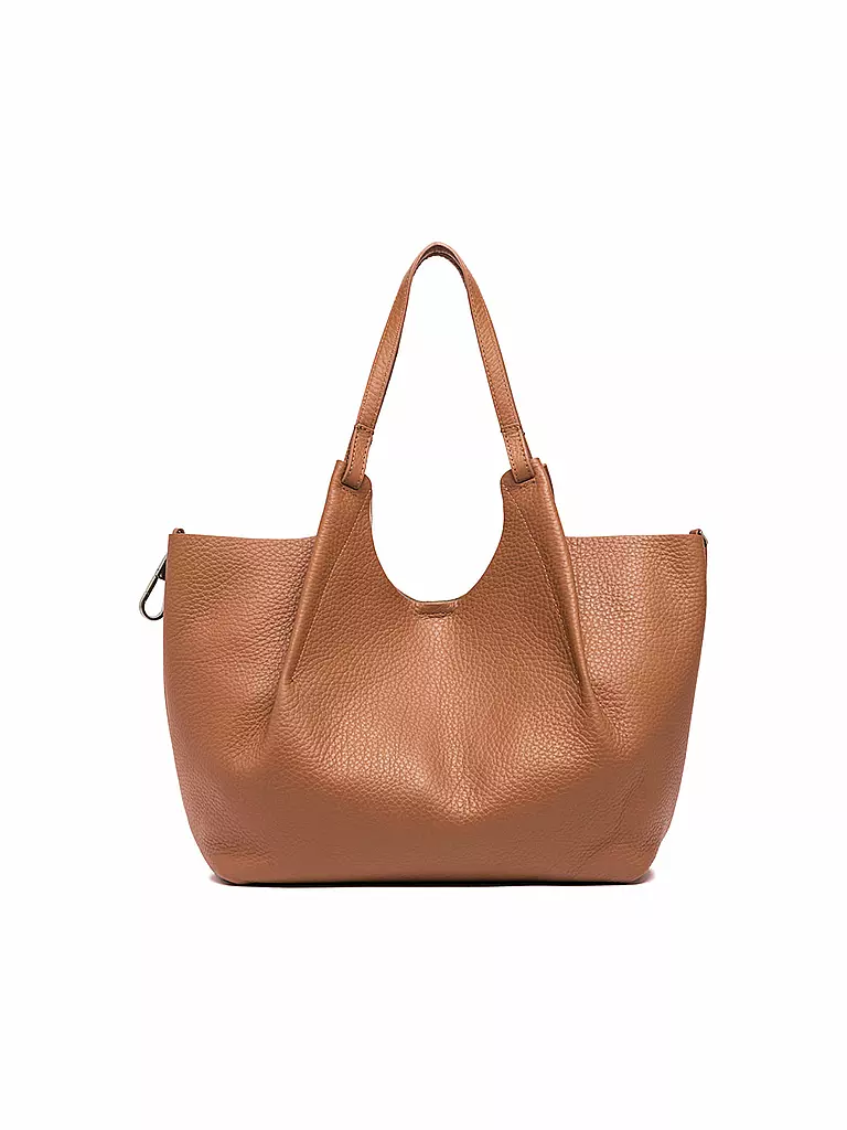 GIANNI CHIARINI | Ledertasche - Hobo Bag DUA | Cammello