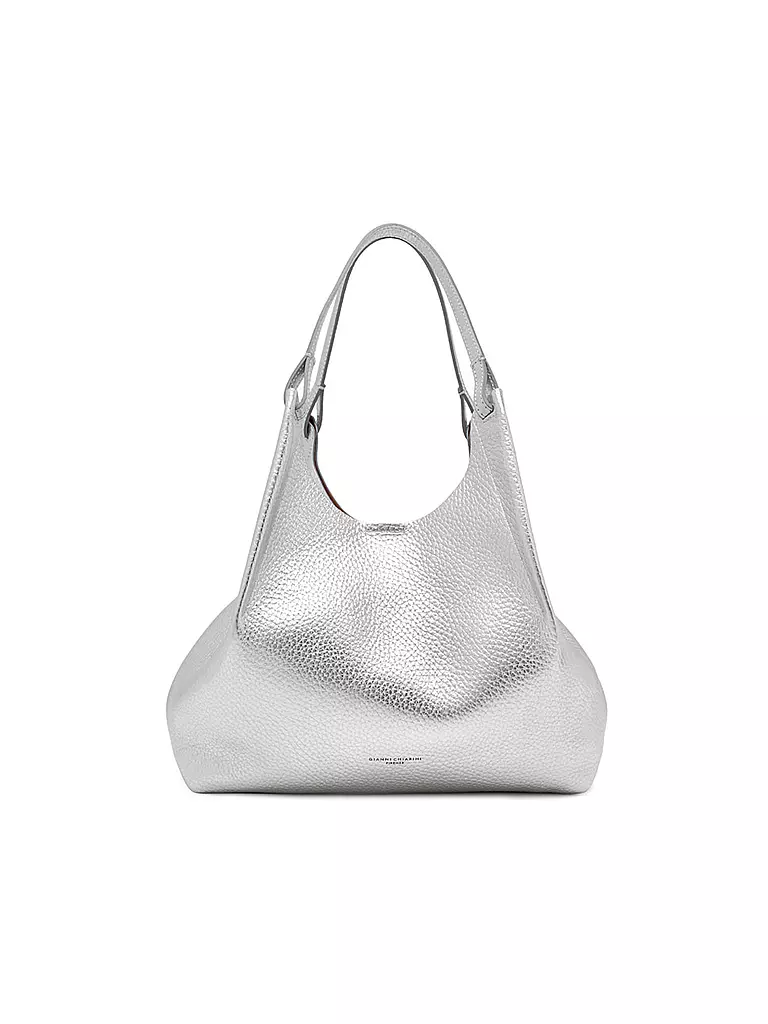 GIANNI CHIARINI | Ledertasche - Hobo Bag DUA | Argento