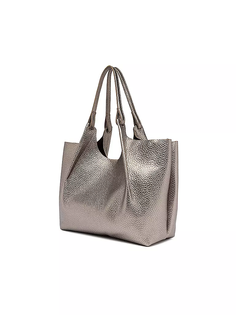 GIANNI CHIARINI | Ledertasche - Hobo Bag DUA | Marrone chiaro